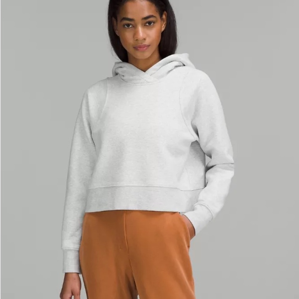 Lululemon Loungeful cropped hoodie